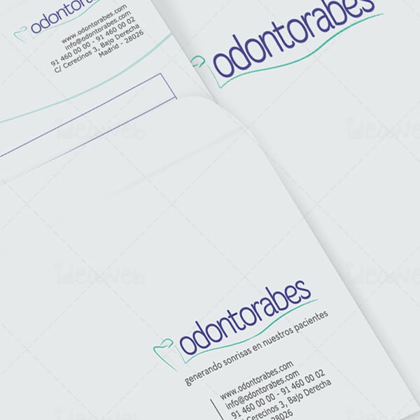 Diseño de logotipo para clínicas dentales en Madrid