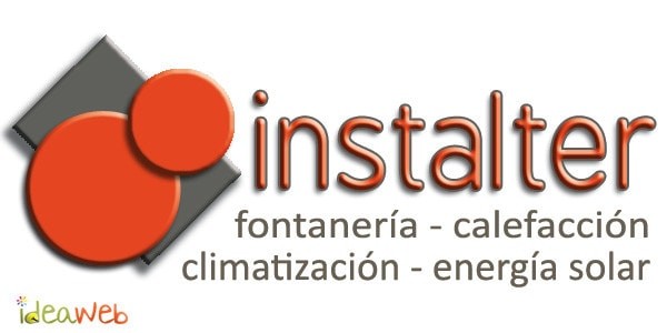 Rediseño del logotipo para empresa de calefacción, climatización, energía solar y fontanería