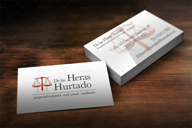 Diseño del logotipo para despacho de abogados en Madrid