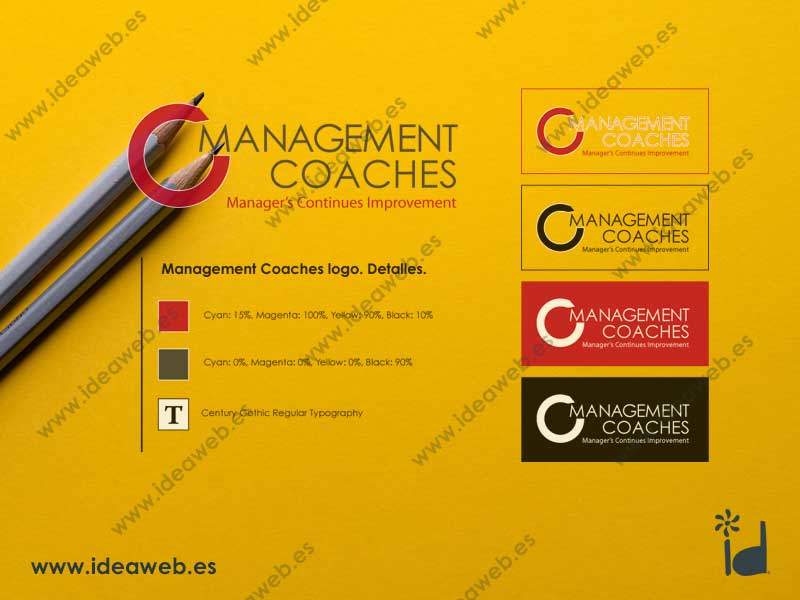Diseño de logotipo para coaching coaches de empresa y coach empresarial
