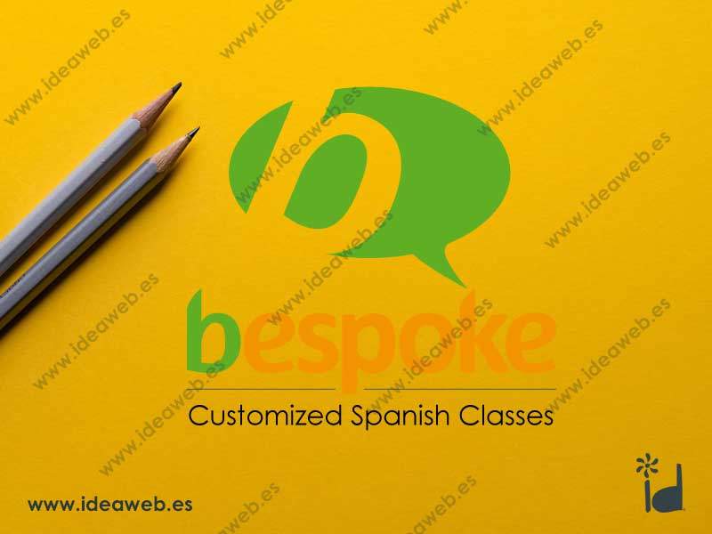 Logotipo para empresa de idiomas traducción formación extranjeros
