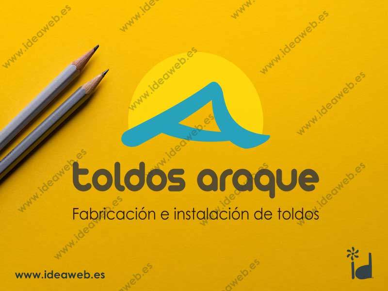 Diseño de logotipo para empresa de instalación y fabricación de toldos en Madrid