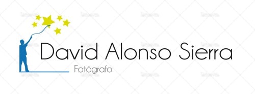 Diseño de logotipo para fotógrafo y estudio fotográfico.