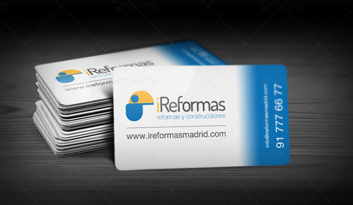 Diseño de tarjetas de visita para reformas y construcciones